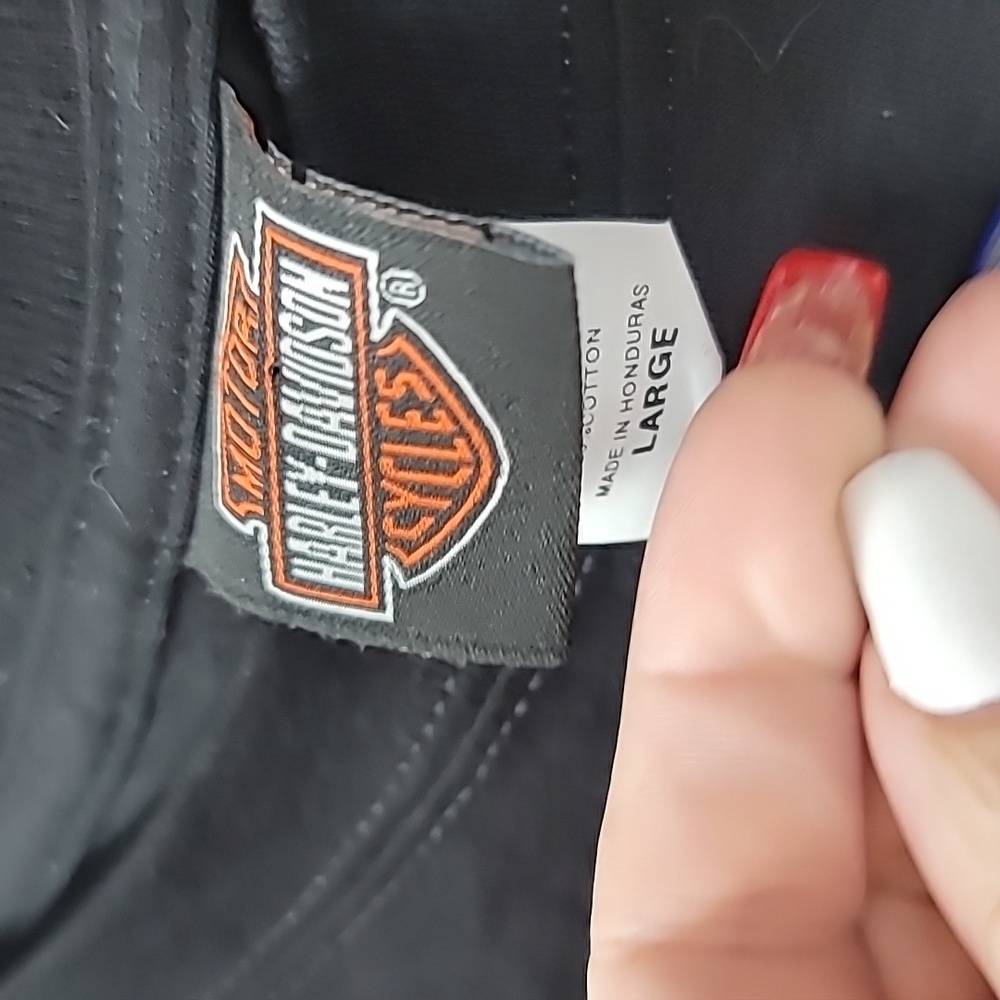 Harley Davidson tee shirt wabash valley large - Picture 3 of 5